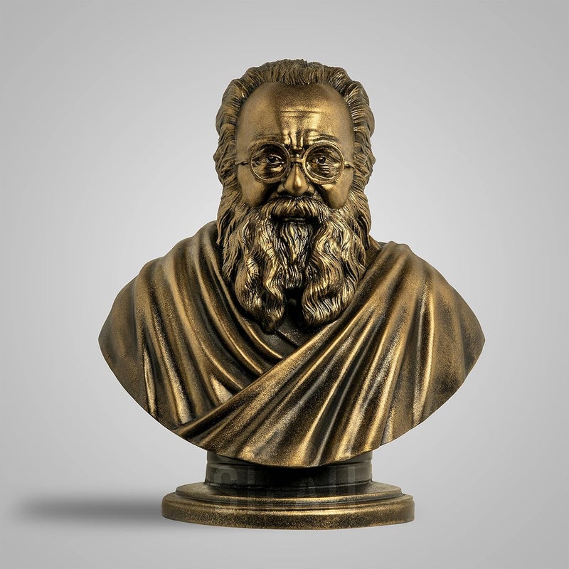 SILAII Periyar Sculpture 8 INCH Antique Bronze Colour - Image 1