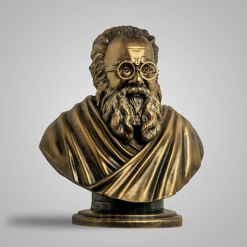 SILAII Periyar Sculpture 8 INCH Antique Bronze Colour - Image 3