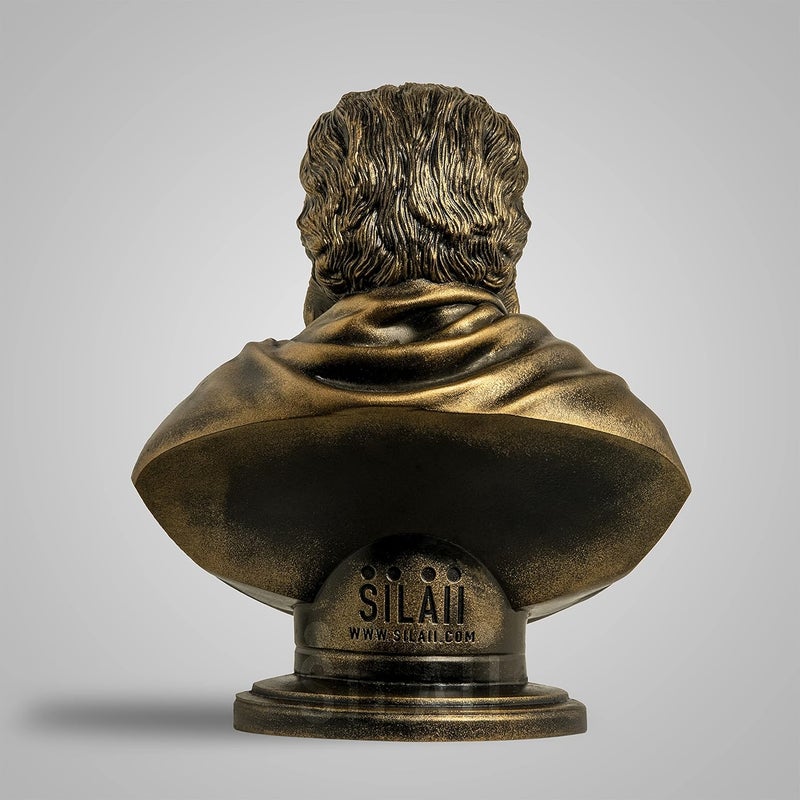 SILAII Periyar Sculpture 8 INCH Antique Bronze Colour - Image 5