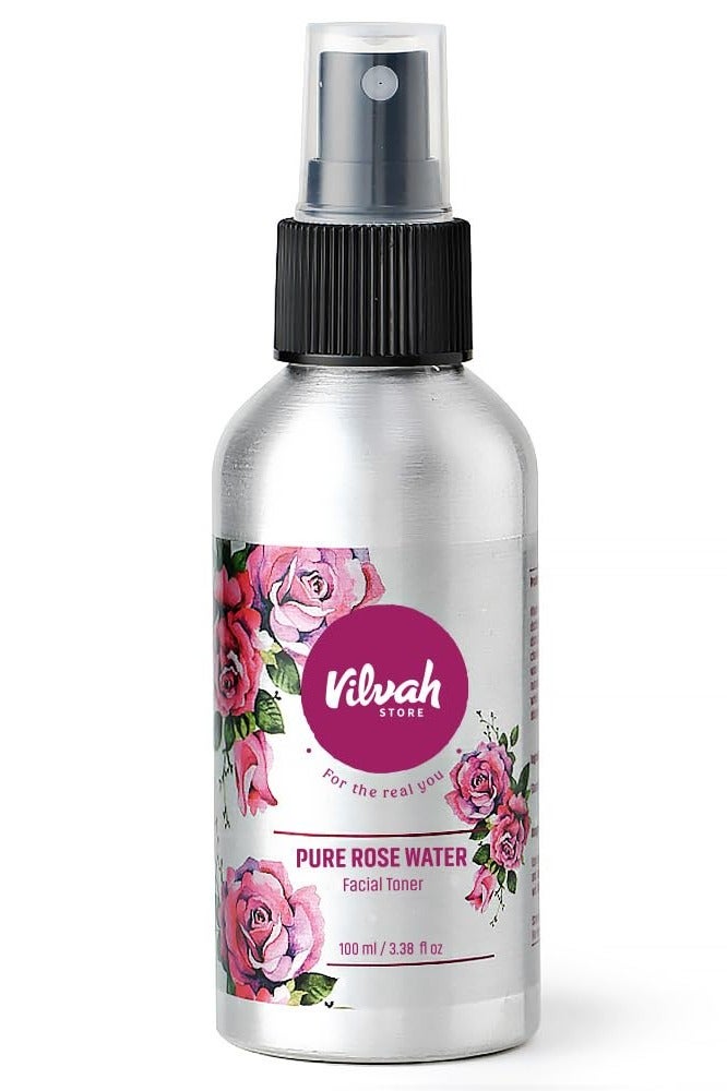 فيلاه ستور يخزن فيلفاه تونر ماء الورد للوجه للبشرة الدهنية  100ml - Image 1