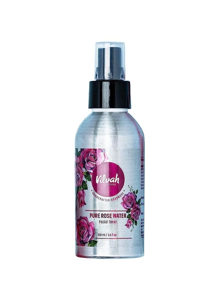 Vilvah Store Rosewater Face Toner for Oily Skin