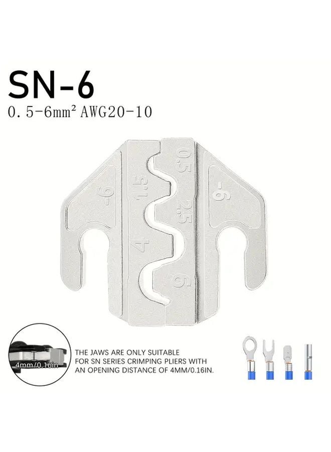 Professional Electrician Crimping Tool Kit Nickel Plated Alloy Steel 6 Jaw - Image 1
