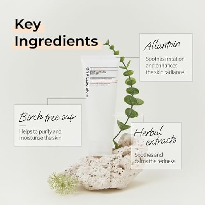 CNP Deep Cleansing Perfecta – Mineral Oil-Free Deep Cleanser for Waterproof Makeup Removal, Suitable for All Skin Types, Gifts for Women, Korean Skin Care (5.07 fl. oz) - Image 3
