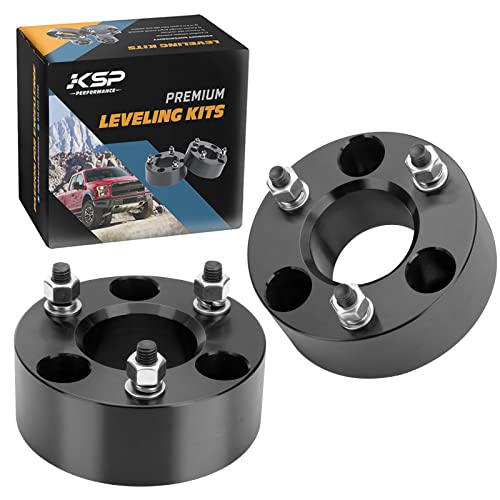 KSP PERFORMANCE KSP 3 Inch Leveling Lift Kits for 2009-2024 Ram 1500, 3" Forged Front Strut Spacers Raise 3in for Ram 1500 4WD 4X4, 2005-2011 Dakota 2WD 4WD, 2006-2009 Raider 2WD 4WD, Aluminum Suspension Lift Kits - Image 1