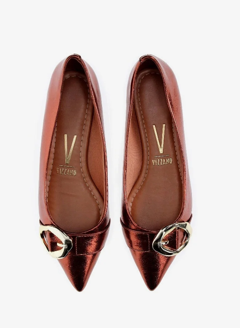 VIZZANO Brown Flat Shoes for Women – Comfortable, Stylish & Everyday Essential Footwear for Women | Best Price UAE
