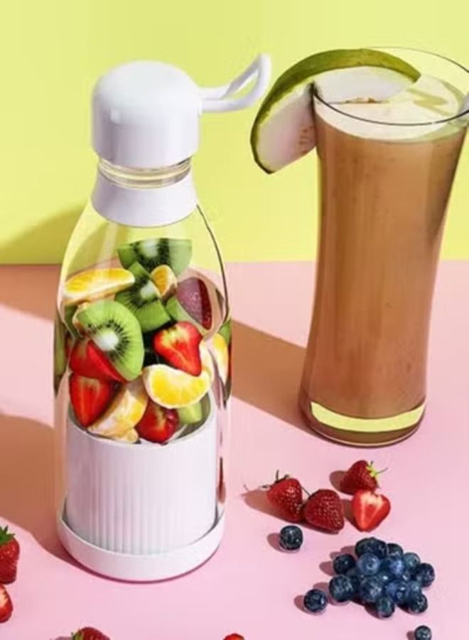 Portable Blender Personal Blender for Shakes and Smoothies with 8 Bladed Head Fruit Mixer USB Blender - Image 1