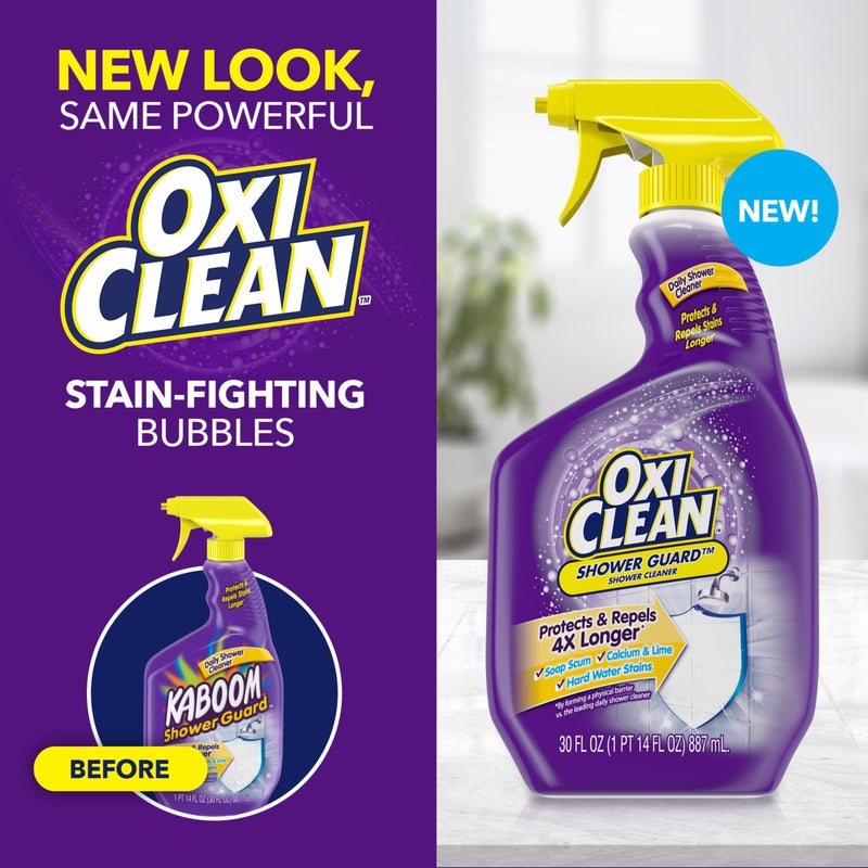 OxiClean Shower Guard Daily Shower Cleaner, 30â€¯oz., Protects & Repels Stains - Image 2