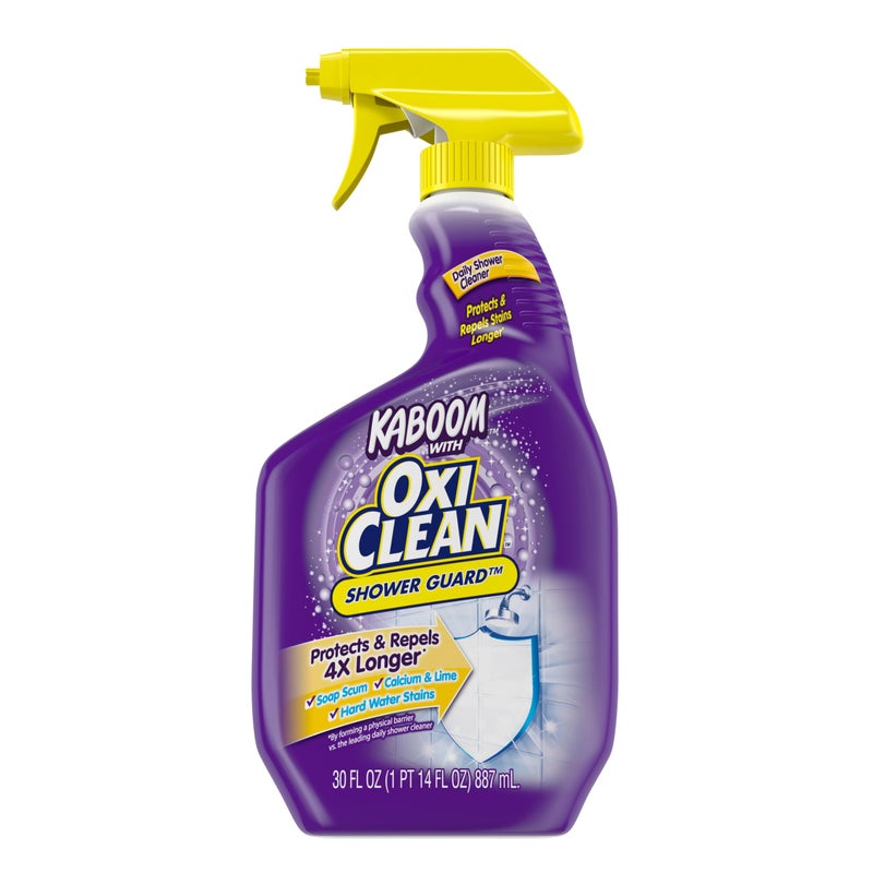 OxiClean Shower Guard Daily Shower Cleaner, 30â€¯oz., Protects & Repels Stains - Image 1