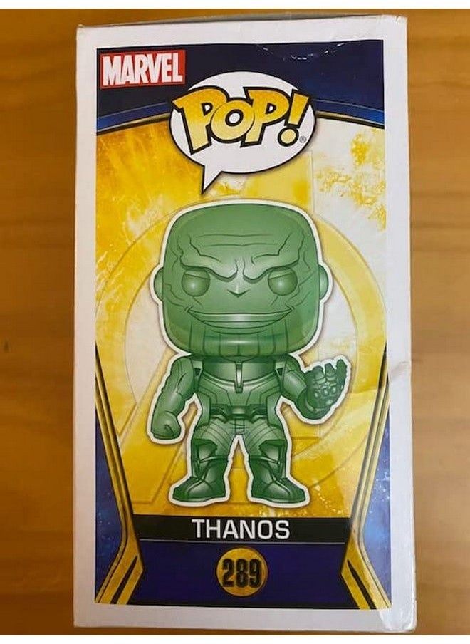 Funko Popmarvel Avengers Infinity War Green Chrome Thanos Exclusive  - Image 4