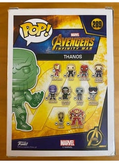 Funko Popmarvel Avengers Infinity War Green Chrome Thanos Exclusive  - Image 5