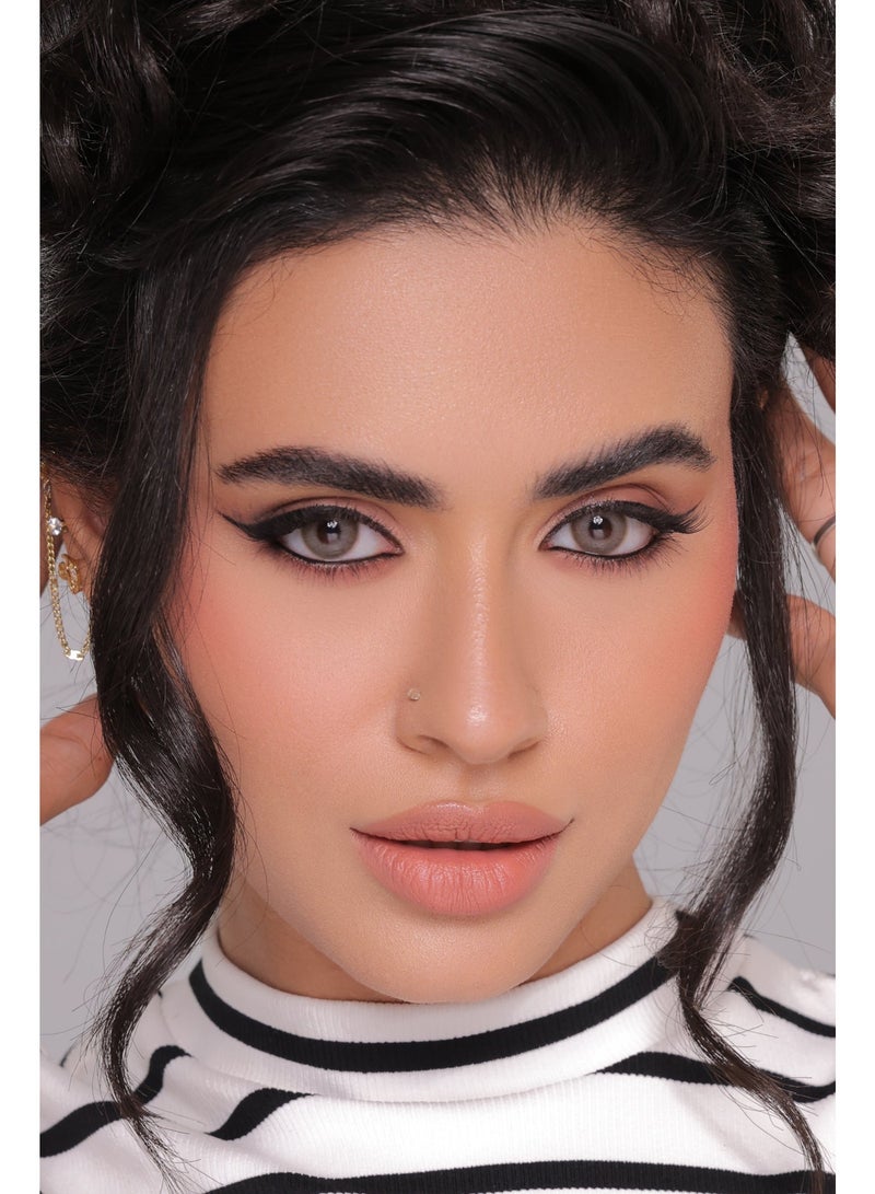 فريش آيز عدسات عيون لاصقة ملونة يومية  للفتيات والسيدات ألوان طبيعية وهادئة توسع العين قطر 14.2 موكا - Image 2