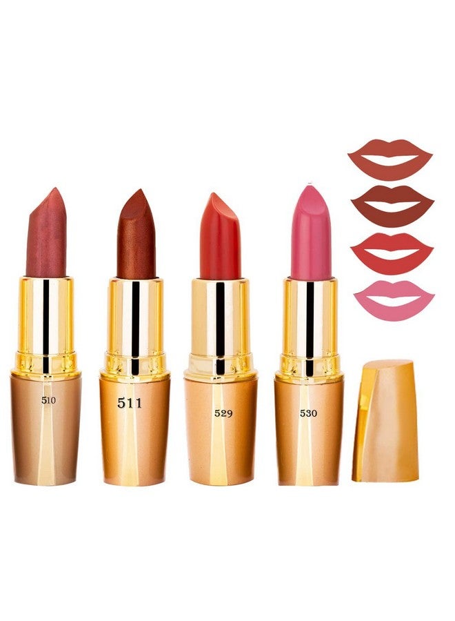 G4U Volo Creamy Matte Lipsticks For Women (4 Pcs Set)20Jan2022A9 - Image 1