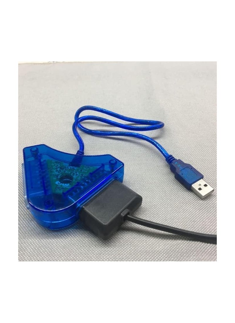 Generic PS2 to PC USB Gamepad Converter – Dual Adapter for Connecting Two Controllers  - Image 3