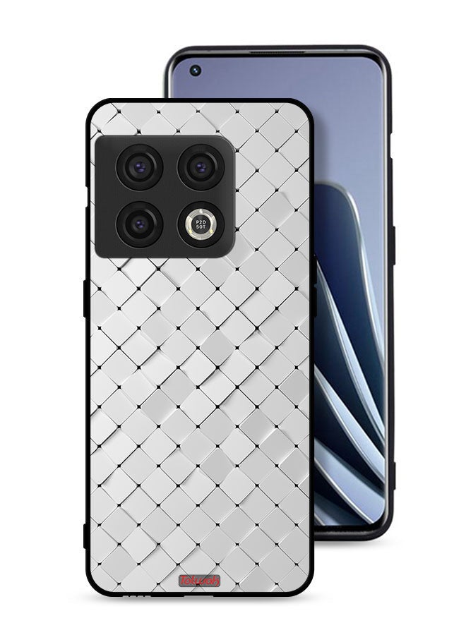 Tolwak OnePlus 10 Pro 5G Protective Case Cover Tiles Texture - Image 1