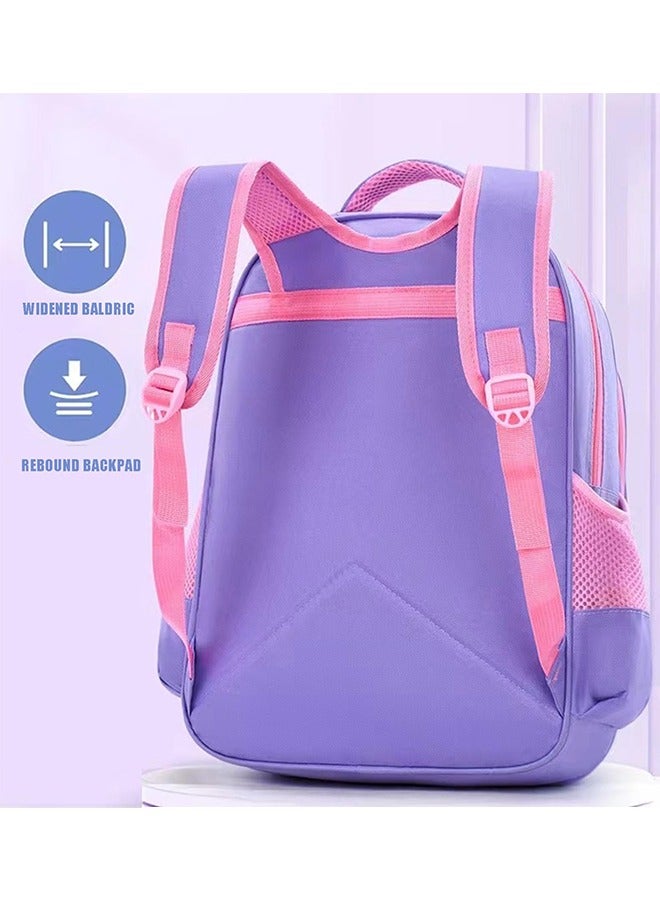 لطيف الكرتون حقيبة الظهر رواية 3D حقيبة مدرسية للماء الكرتون الطالب حقيبة مدرسية رحلة عادية للبنين والبنات - Image 3