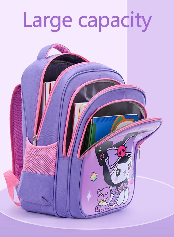 لطيف الكرتون حقيبة الظهر رواية 3D حقيبة مدرسية للماء الكرتون الطالب حقيبة مدرسية رحلة عادية للبنين والبنات - Image 4