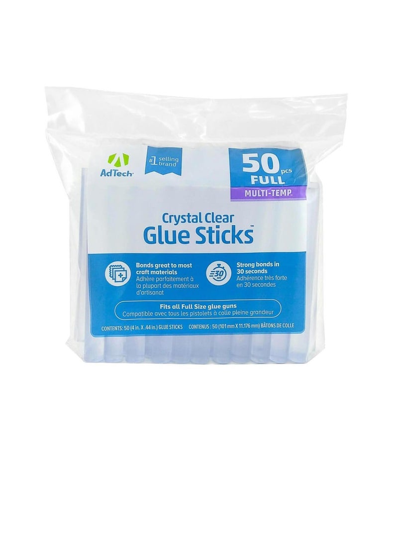 Ad-Tech Multi-Temp Glue Sticks 7/16in x 4in 50pc - Image 1