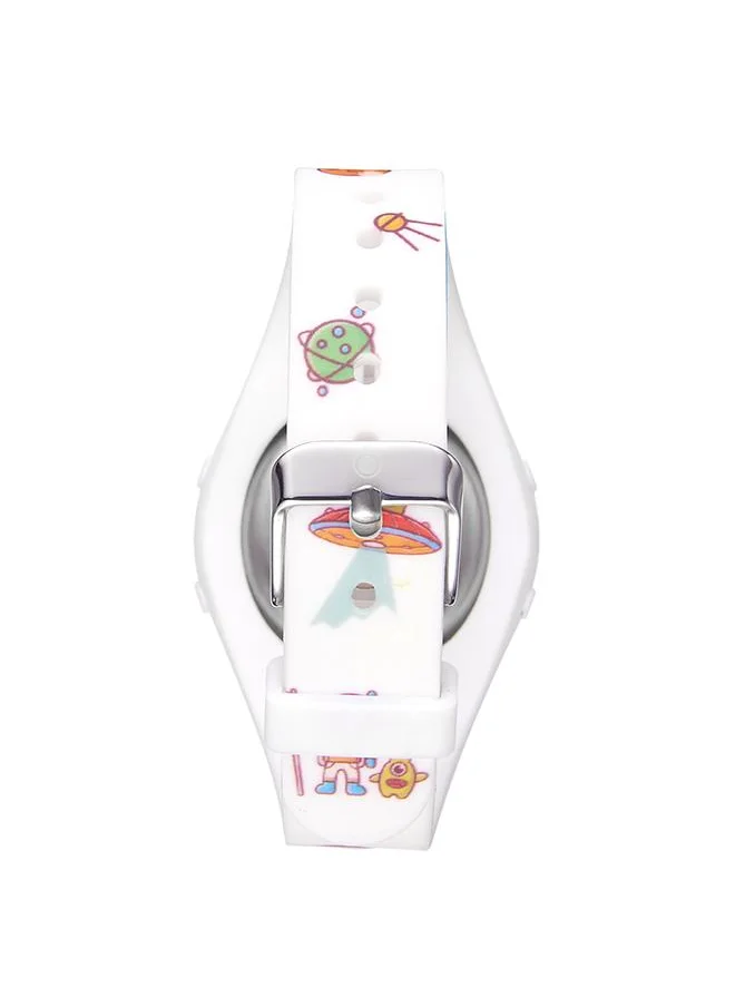 أسترو Astro A23904-PPWW-SP Kids Digital Display Watch & PU Strap White-Space Print