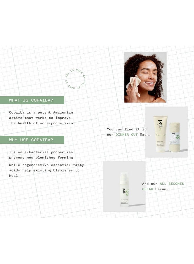 Pai Skincare All Becomes Clear Organic Copaiba + Zinc Blemish Serum Natural Vegan Sensitive Skincare (1 Fl Oz 30 Ml) - Image 3