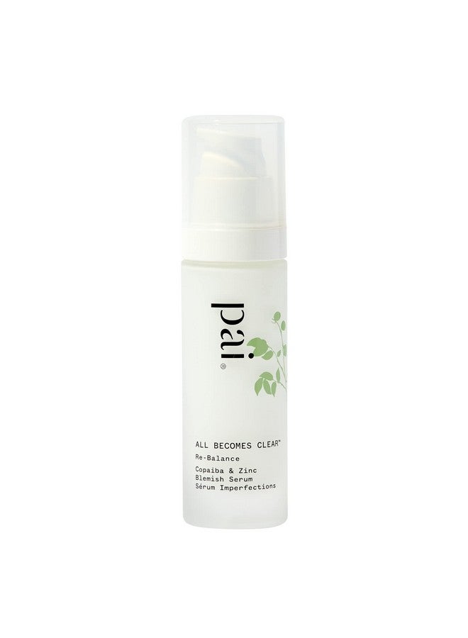 Pai Skincare All Becomes Clear Organic Copaiba + Zinc Blemish Serum Natural Vegan Sensitive Skincare (1 Fl Oz 30 Ml) - Image 1