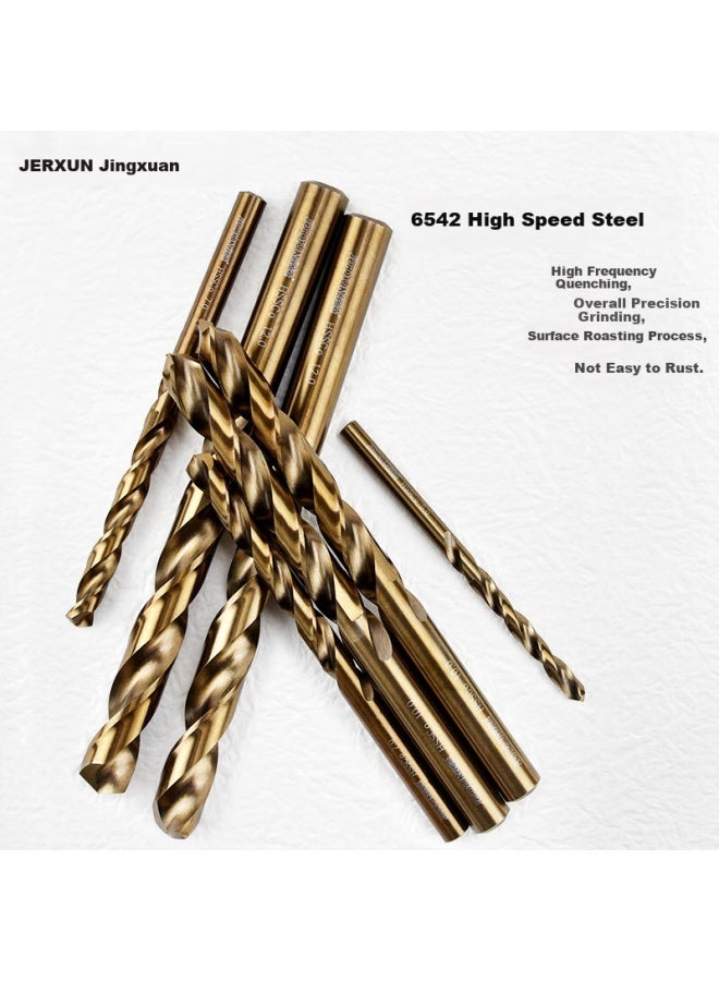 Jerxun 4mm Twist Drill Bit Set, High-speed Steel Straight Shank Metal Drill Bits, Drilling Holes In Wood And Plastic, Super Hard Drill Bits - Image 2