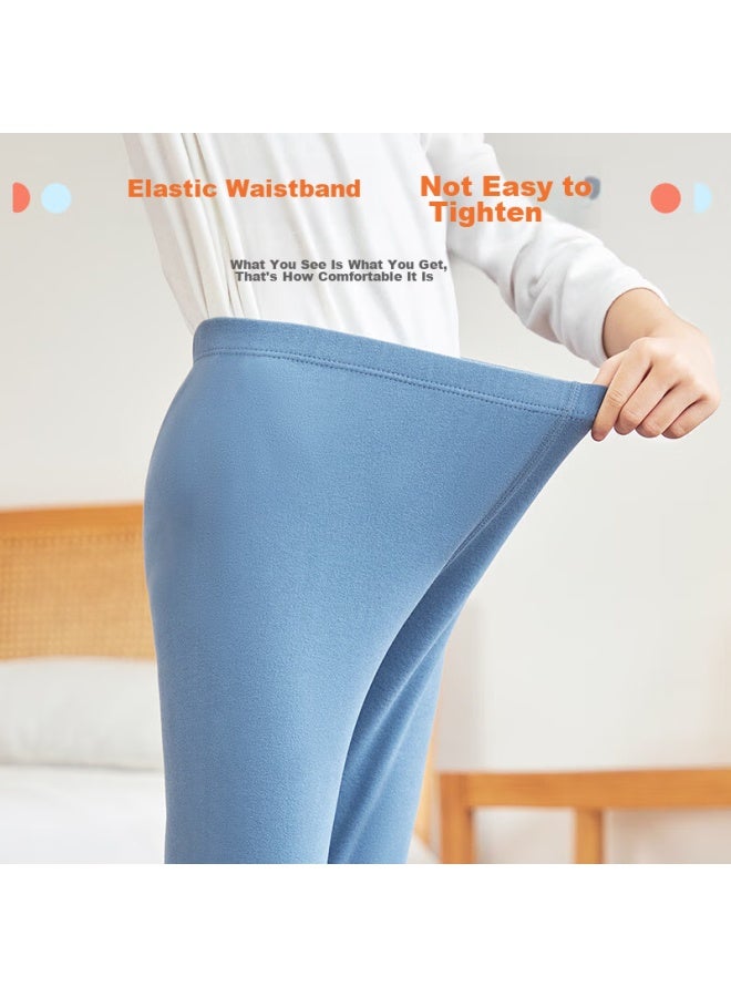 YUZHAOLIN Yuzhaolin Children's Autumn Long Johns, Girls' Antibacterial Inner Cotton Pants, Boys' Thermal Underwear, Mid To Big Kids' Single Pants, Autumn And Winter Base Layer Underpants  - Image 4