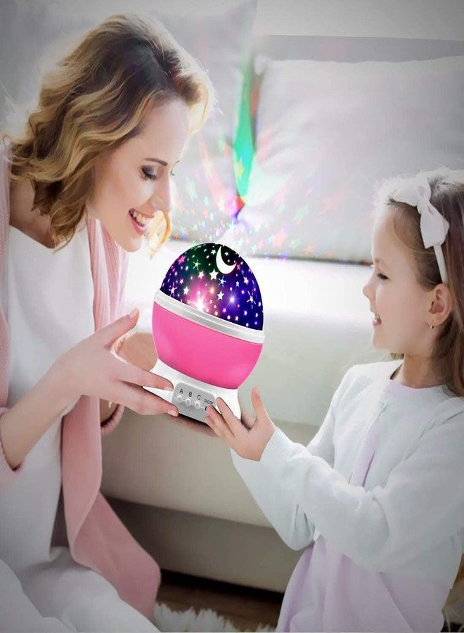 Glaceon Star Projector Night Lights for Kids, Fun Gifts for 1-4-6-14 Year Old Girl and Boy, 8 Colors Projection Lamp for Kids Bedroom, Glow in The Dark Stars and Moon for Child Asleep Peacefully - Image 1