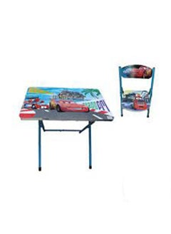 Generic Children's study desk with cartoon chair, made of heavy metal and durable wood, comfortable and fun.  - Image 2