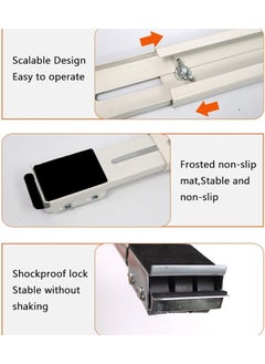 VIDORA VIDORA Heavy Duty Extensible Appliance Roller is Suitable for Washing Machines Refrigerators Dryers Dishwashers and Other Heavy Objects can Bear 300 kg Washing Machine Base  - Image 3
