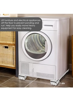 VIDORA VIDORA Heavy Duty Extensible Appliance Roller is Suitable for Washing Machines Refrigerators Dryers Dishwashers and Other Heavy Objects can Bear 300 kg Washing Machine Base  - Image 4
