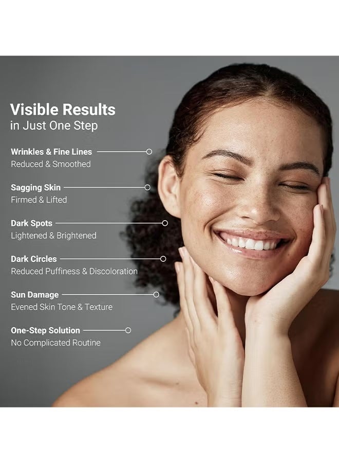 LifeCell Multi-Effect Anti-Aging Cream 75ml / 2.54 oz. Effectively reduces wrinkles, fine lines, dark circles, and sun damage. Contains DMAE, retinol, hyaluronic acid, and 3 types of Vitamin C. - Image 5
