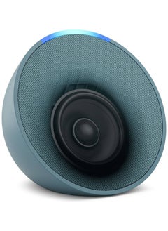 REBENUO Echo Pop Full sound compact Wi-Fi & Bluetooth smart speaker with Alexa Use your voice to control smart home devices, play music or the Quran, and more (speaks English & Khaleeji) green  - Image 3