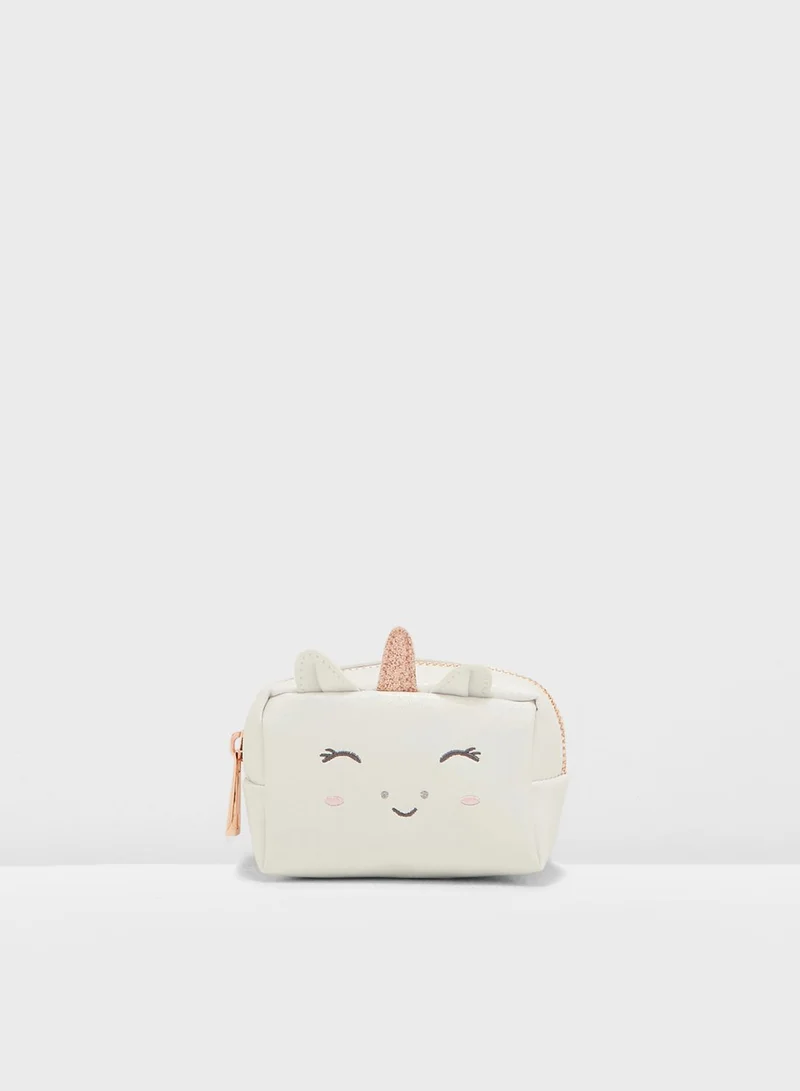 NEW LOOK Mini Unicorn Cosmetic Bag