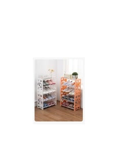 Spaceshoop Assembled Simple Household Plastic Multilayer Mini Shoe Rack  - Image 1