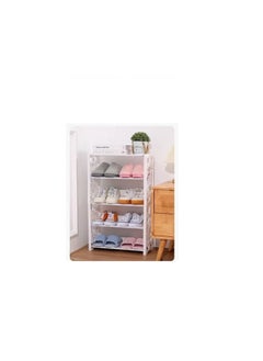 Spaceshoop Assembled Simple Household Plastic Multilayer Mini Shoe Rack  - Image 2