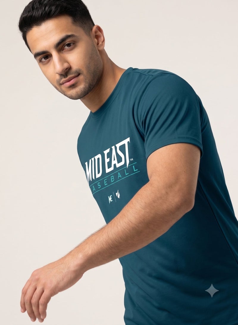 Baseball United Mid East Falcons Men's Dugout T-Shirt - Image 2