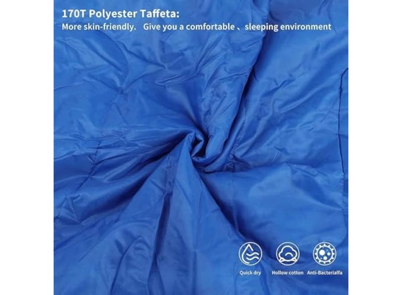 Camping Sleeping Bag - Lightweight sleeping bag for adults, boys, and girls; waterproof camping gear for travel and outdoor use. - Image 2