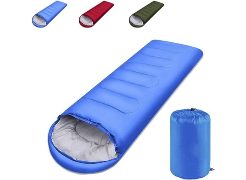 Camping Sleeping Bag - Lightweight sleeping bag for adults, boys, and girls; waterproof camping gear for travel and outdoor use. - Image 1