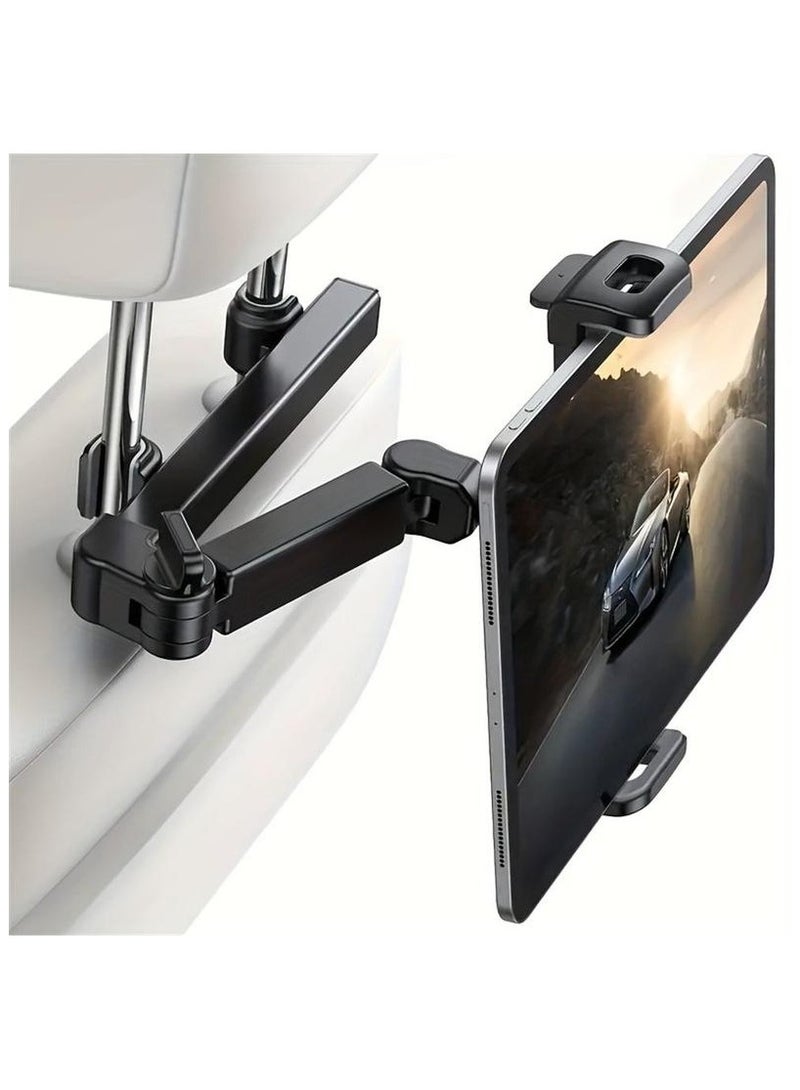 Tablet Holder for Car, ipad Headrest Mount for 5.5-18.4 Inch ipad/Phones Car Tablet Holder with 360°Rotating Adjustable Trip Essentials - Image 2