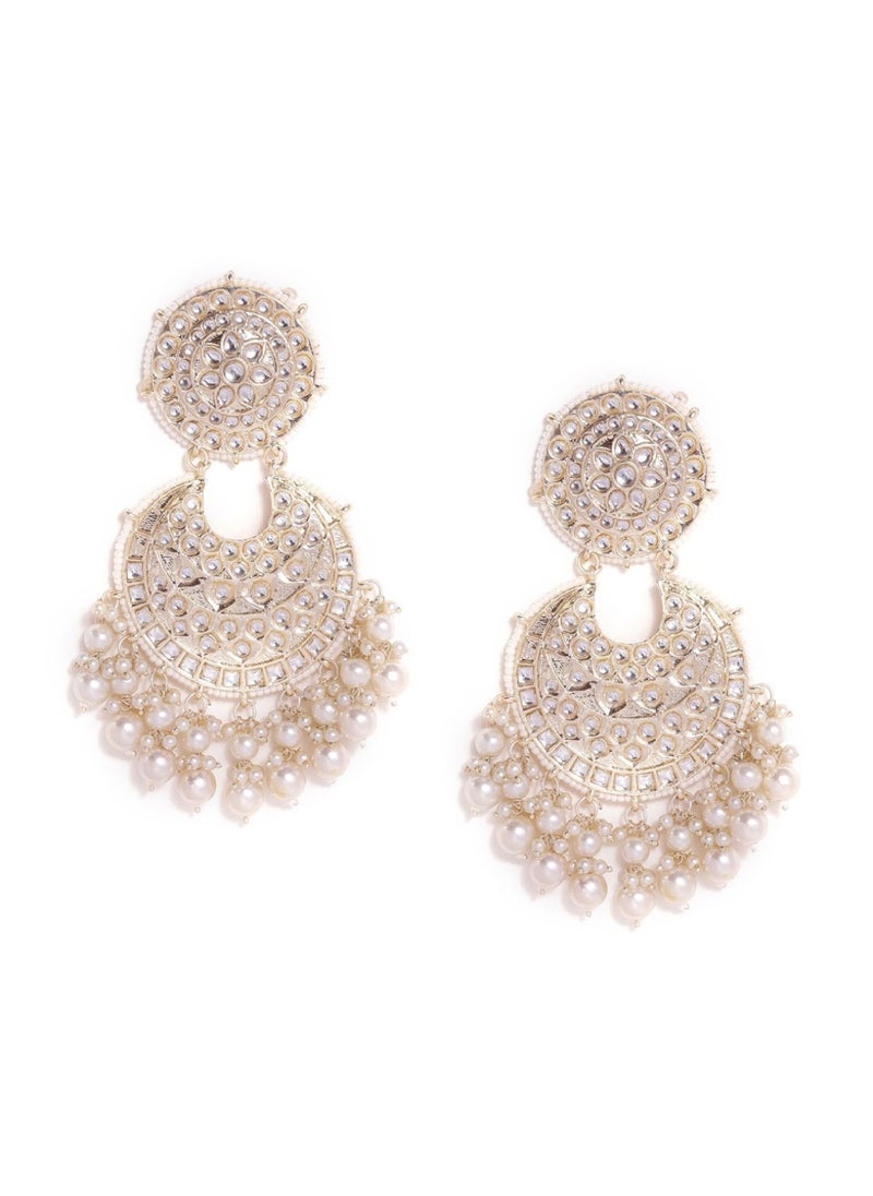 Priyaasi Women Contemporary Chandbalis Earrings  - Image 2