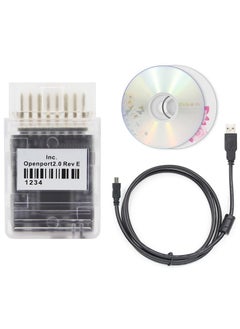ماركة غير محددة رقاقة كاملة 2.0 وحدة نقدية أوروبية منفذ فلاش 2 0 ضبط رقاقة تلقائي OBD 2 OBD2 أداة تشخيص السيارة لماسح مرسيدس بنز J2534 ص  - Image 1