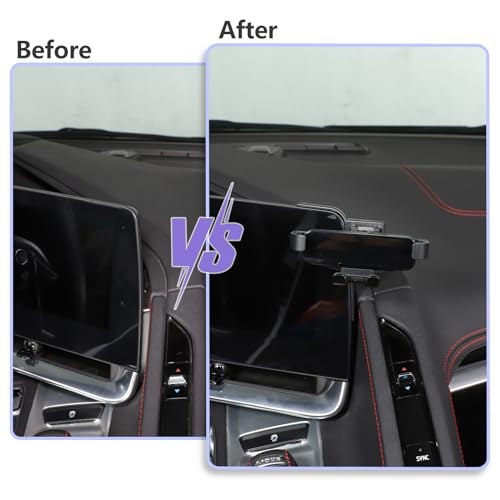 CHEAYAR Phone Mount Compatible with Chevrolet Corvette C8 20202025 C8 Accessories Car Phone Holder Mount Style A - Image 3