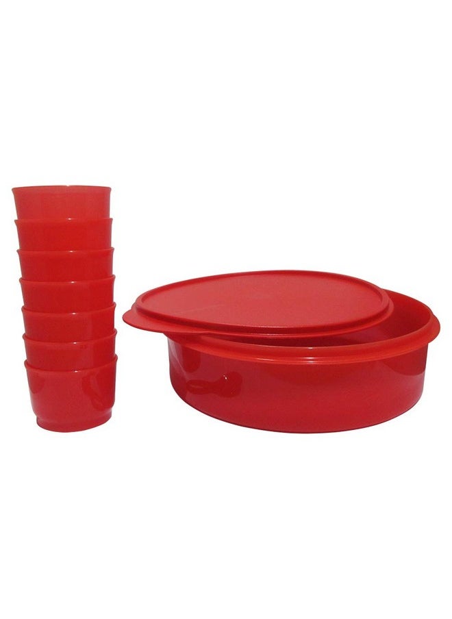 Tupperware Tupperware Plastic Spice It Red Container-Tp-675-T126, Pack of 1  - Image 3