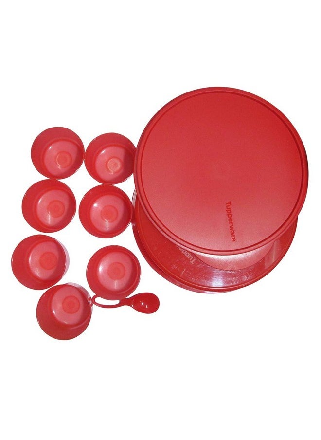 Tupperware Tupperware Plastic Spice It Red Container-Tp-675-T126, Pack of 1  - Image 4