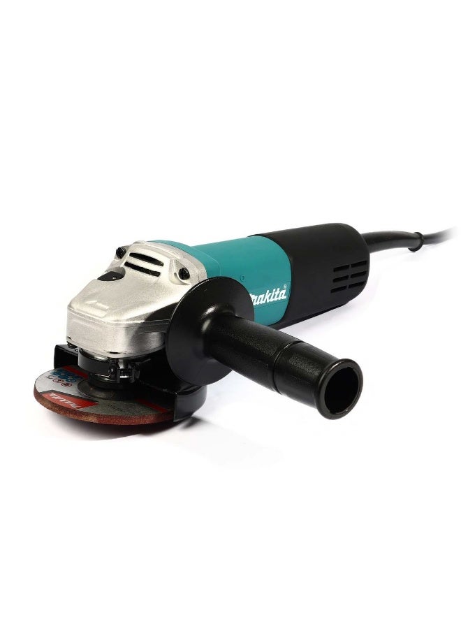 Makita 9554HNG 115mm 710W Compact Angle Grinder, Blue - Image 2