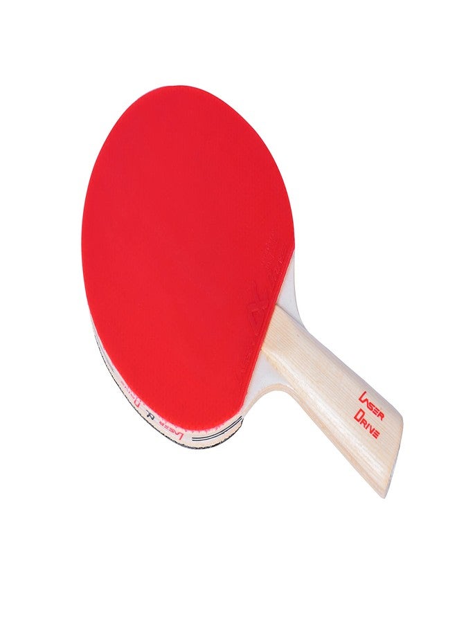 INFINITE Laser Drive Table Tennis Racket With Wooden Case & Superior Mette Cover (Approved by: Table Tennis Federation of India) - Image 5