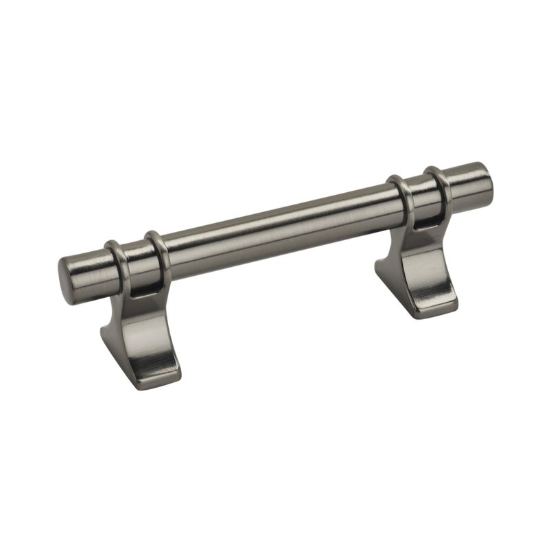 Amerock Cabinet Pull Gunmetal 3 inch 76 mm Center to Center Davenport 1 Pack Drawer Pull Drawer Handle Cabinet Hardware