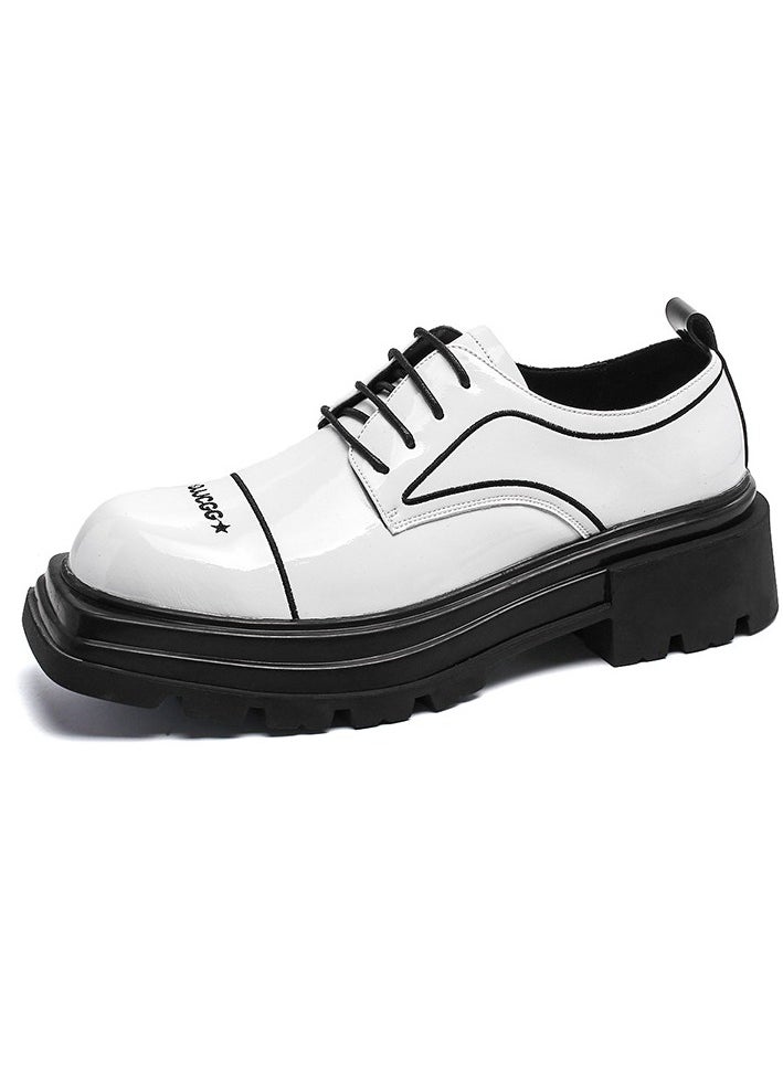 Warrior - Versatile Retro Casual Leather Shoes - Image 1