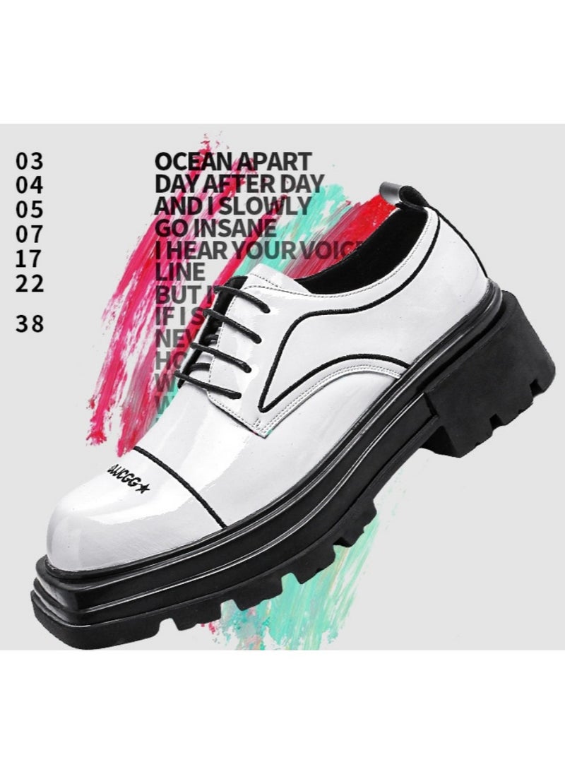 Warrior - Versatile Retro Casual Leather Shoes - Image 1