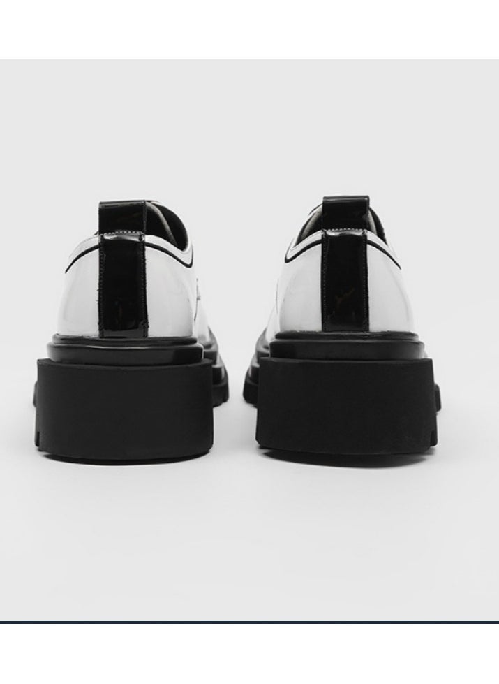 Warrior - Versatile Retro Casual Leather Shoes - Image 1